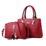 New mother-in-law fashion handbag shoulder bag drop shipping large capacity two-piece women's bag cross-border foreign trade women's bag - Image 5