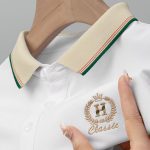 2026 Summer New Men's Short Sleeve Pullover Shirt New Embroidered Youth Lapel Shirt Plus Size Casual Business Style - Image 2