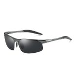 Aluminum-magnesium alloy sports cycling glasses, men's outdoor sunglasses, polarized fashion high-end sunglasses UV400 - Image 5
