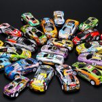 Car toy tin car, exquisite metal toy, pull-back toy car, children's toy racing car model - Image 2