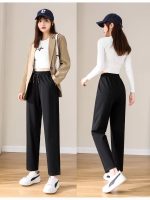 Harem pants for women, petite thin cropped loose slimming carrot pants drape new 2026 summer versatile commuting pants - Image 4