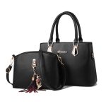 New mother-in-law fashion handbag shoulder bag drop shipping large capacity two-piece women's bag cross-border foreign trade women's bag - Image 2