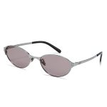 Ultra-light titanium European and American oval millennial polarized sunglasses for women, old money style sun protection, compatible with myopia sunglasses 30917 - Image 5