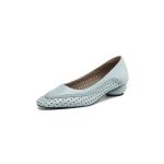 Super Cool Ultra-Soft French Flats, Versatile Hollow-Out Breathable 2026 New Chunky Heel, Plus Size Women's Shoes - Image 5