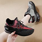 2025 Spring New Sneakers Women's Soft Sole Breathable Korean Style Versatile Color-Block Fly-Cut Shoes for Women, Lightweight Soft Sole Shoes - Image 3