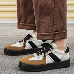 Panda German training shoes for men, new thick soles for boys in the summer of 2026, heightened Forrest Gump shoes, casual and versatile sports board shoes - Image 5