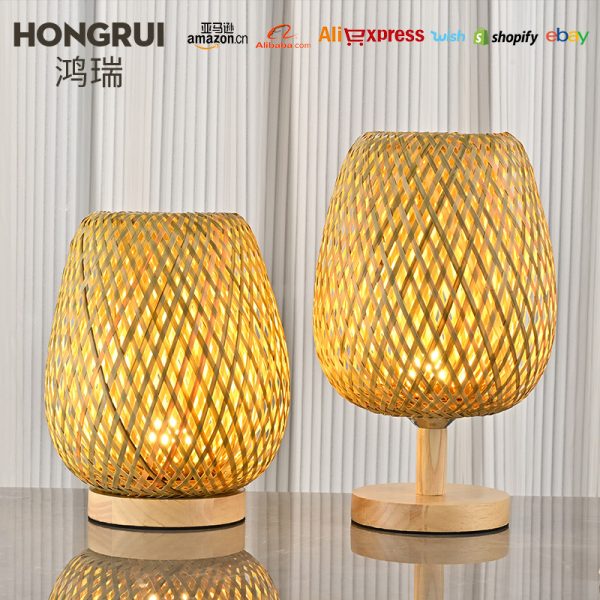 Nordic decorative ambient lamp, bedside reading bedside bedroom, eye-protection fabric night light, creative remote control DIY pressed table lamp