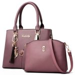 New mother-in-law fashion handbag shoulder bag drop shipping large capacity two-piece women's bag cross-border foreign trade women's bag - Image 3