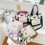 Student Class Tote Bag for Women, Simple 2025 New Autumn Large Capacity Crossbody Bag, Hand-Carried Tutoring Bag, Single Shoulder Bag - Image 3