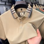 [One piece dropship] sports T-shirt summer men's short-sleeved polo shirt lapel Na light mature versatile men's business vacation - Image 2