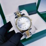 Log Water Ghost Foreign Trade Wholesale Log 41mm Non-mechanical Men's Quartz Watch Solid Steel Band Luminous Waterproof Watch - Image 3